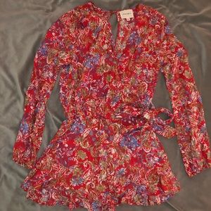 Cotton Candy LA Paisley Romper